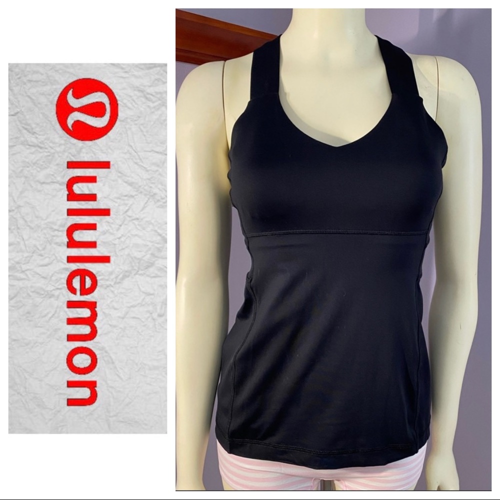 Lululemon Black Yoga Top